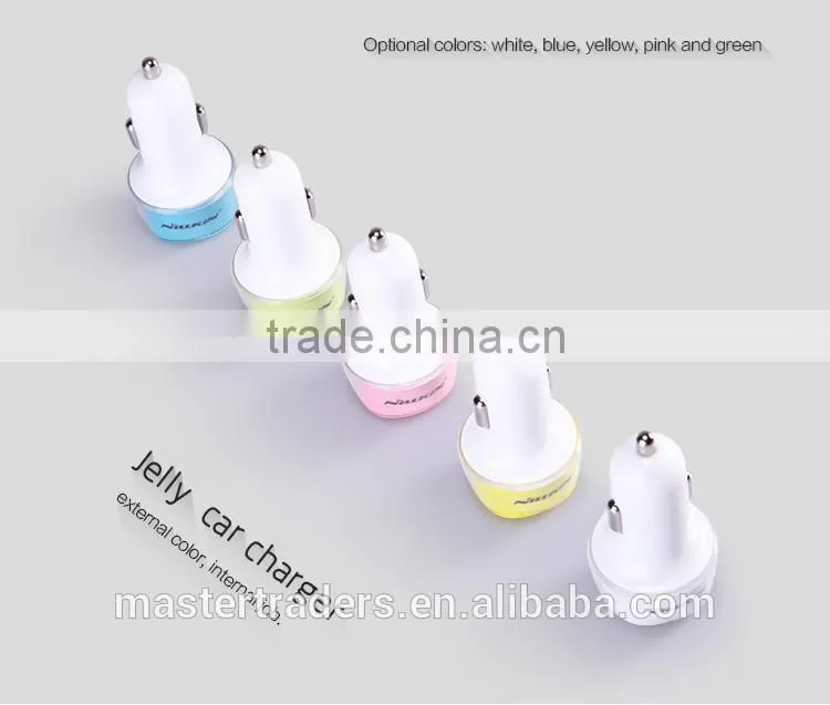 Original Nillkin Jelly Dual USB Car Charge For Digital Device MT-3152