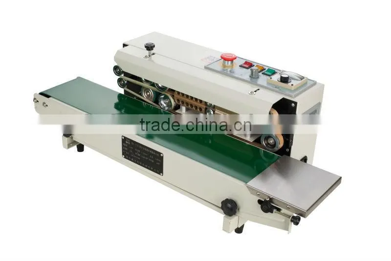 Continuous band sealer machine