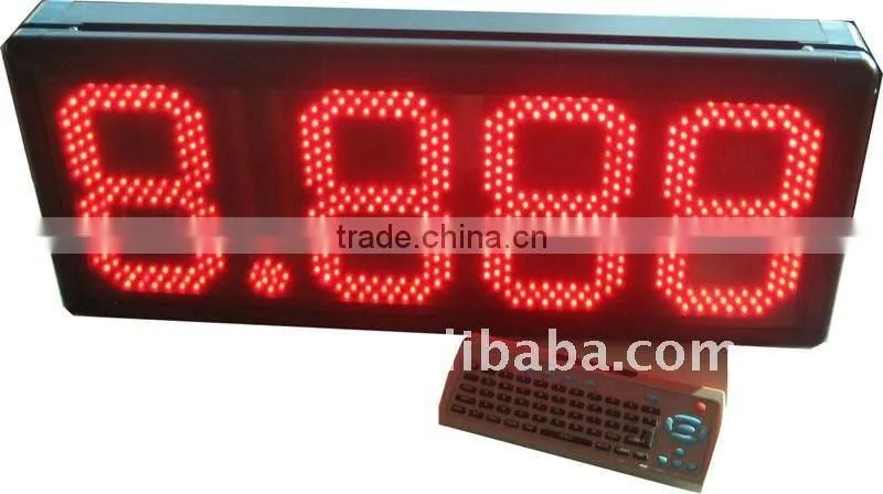 CCY led gas station price signs for foreign customers
