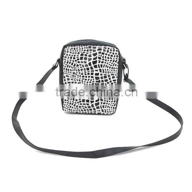 Fashion patchwork leather bag / ladies handbag / patch leather bag