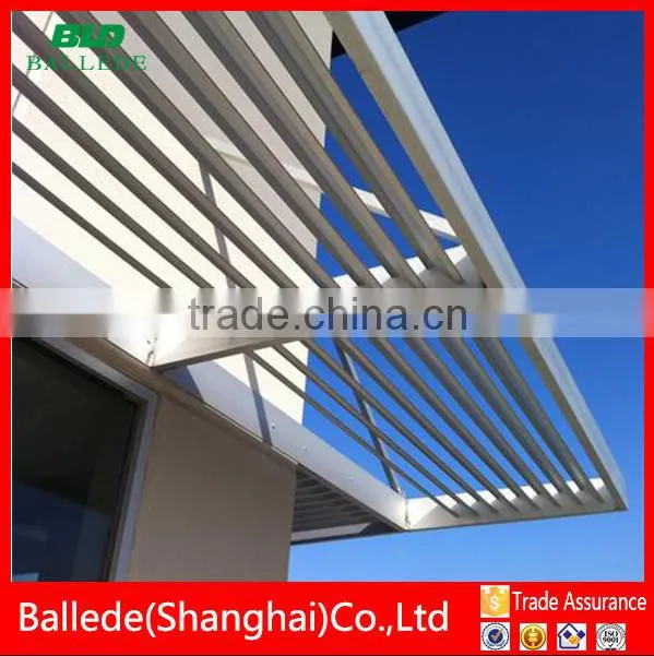 sunshade weatherproof aluminum louver roof