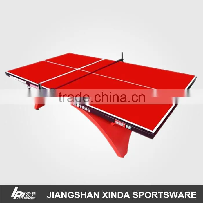 ISO9001 HALL BIG RAINBOW PINGPONG TABLE TENNIS TABLE