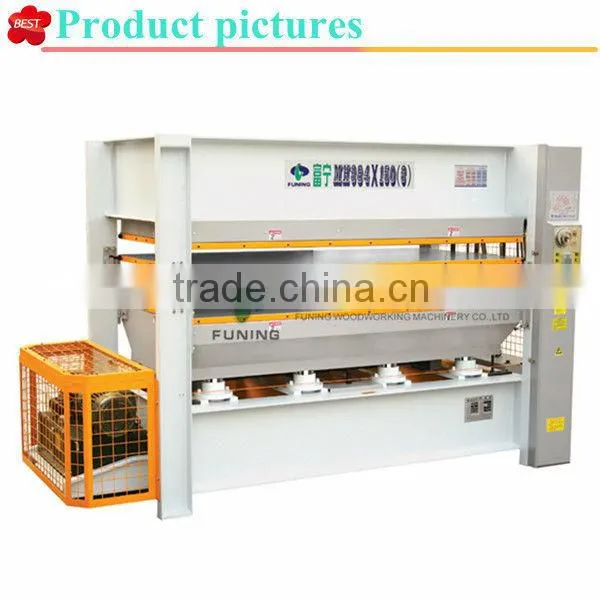 hot press machine for plywood(3 layers)
