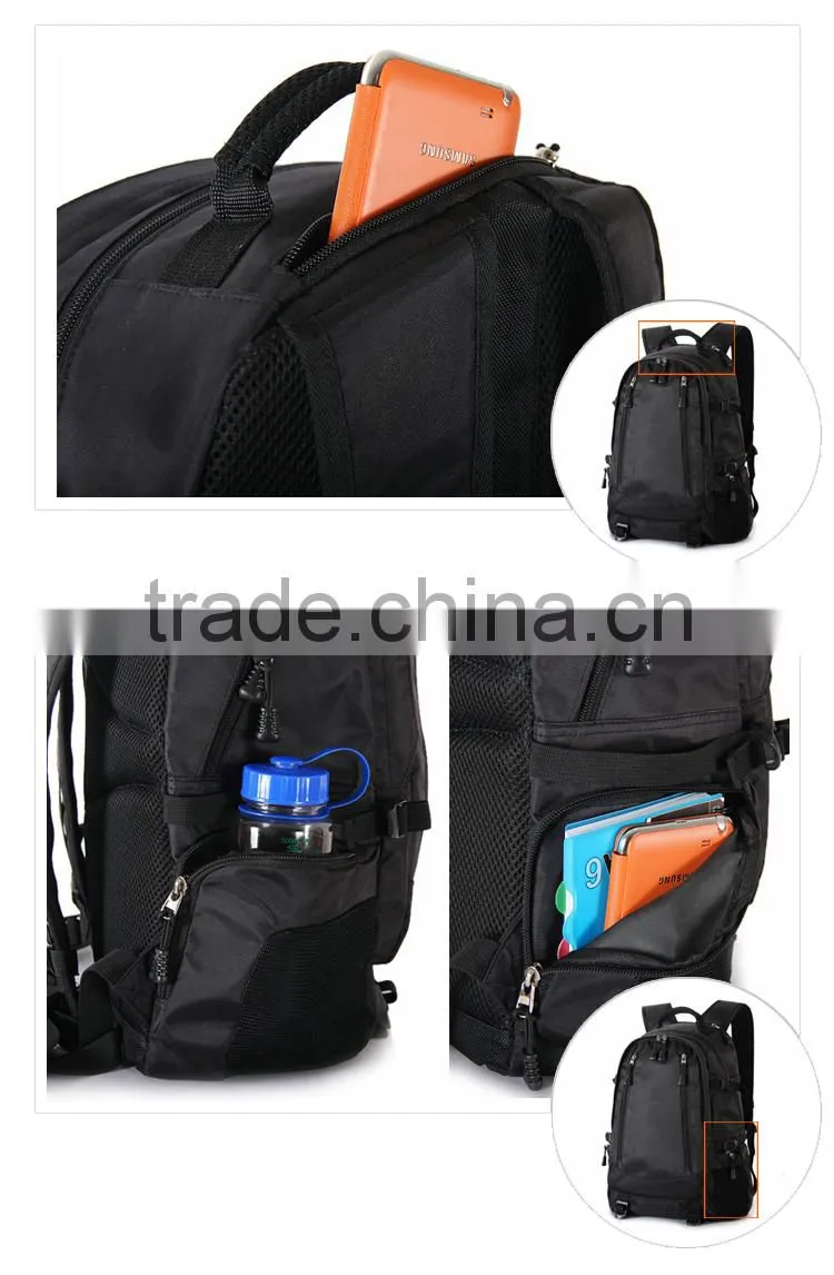 15.6 inch nylon business backpack computer backpack 30l