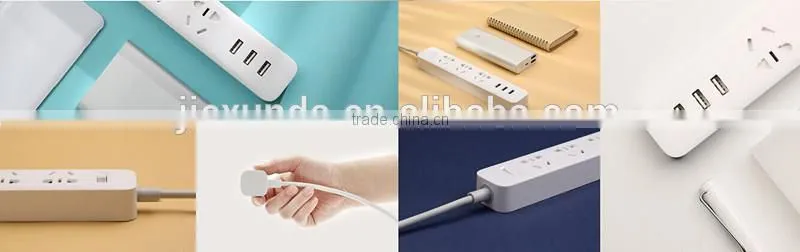 Original Xiaomi Powerstrip Outlet Socket 3 USB Standard Extension Socket Plug for Xiao mi patch board power strip
