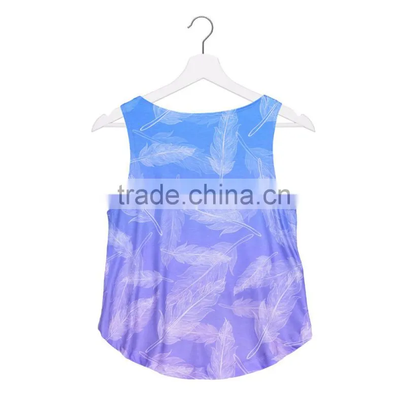 2016 New Women Clothing Digital Print Emoji Lover Custom Ladies Plain Crop Top