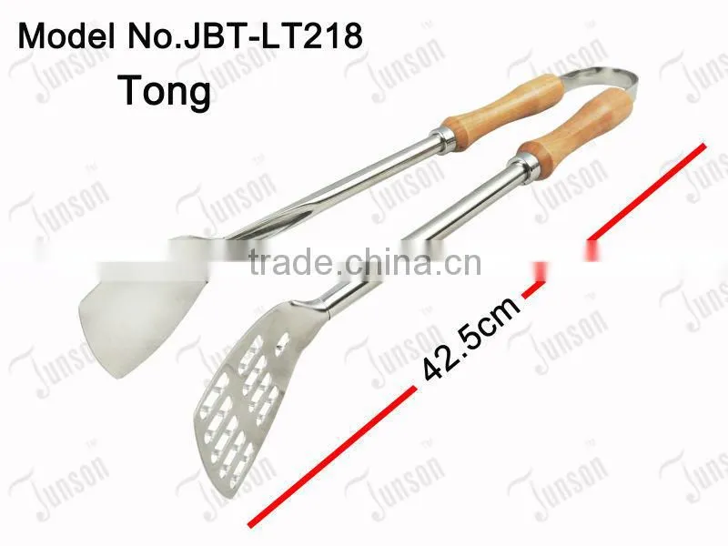 JBT-LT218 5Pcs BBQ Tools Set With Beech Wood Handle