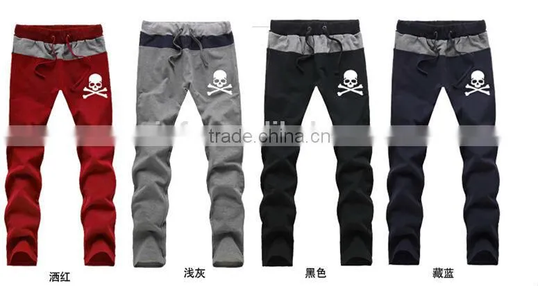 2014 Spring long pants mens sweat pants