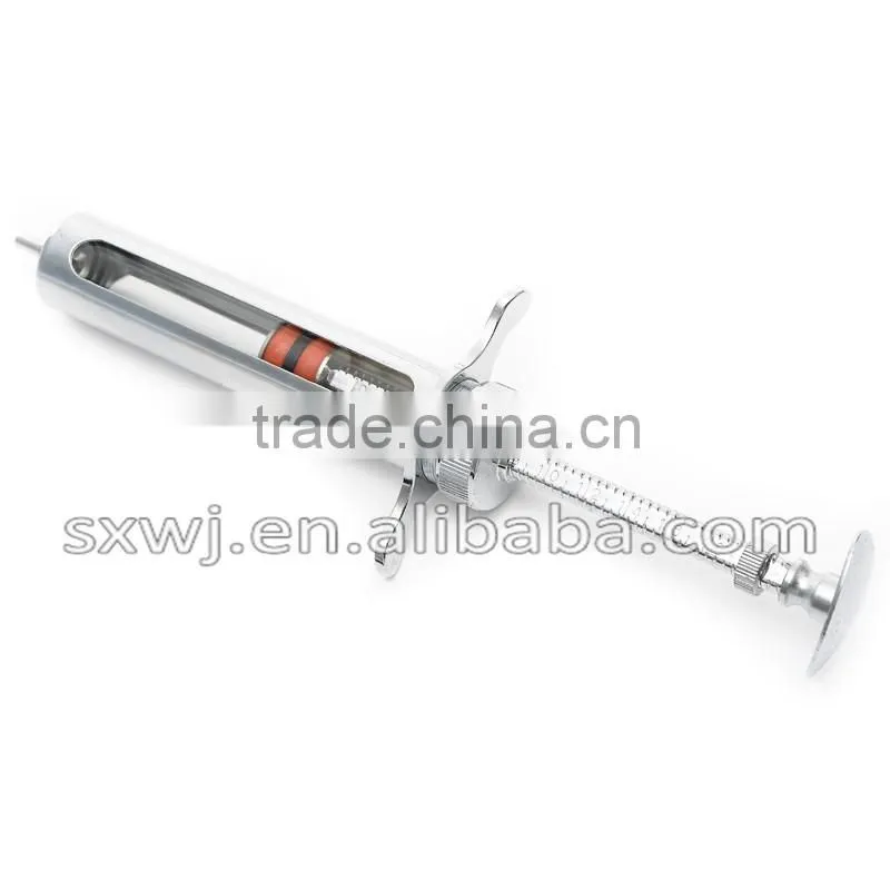 Factory Outlet animal Treatment Metal Syringe
