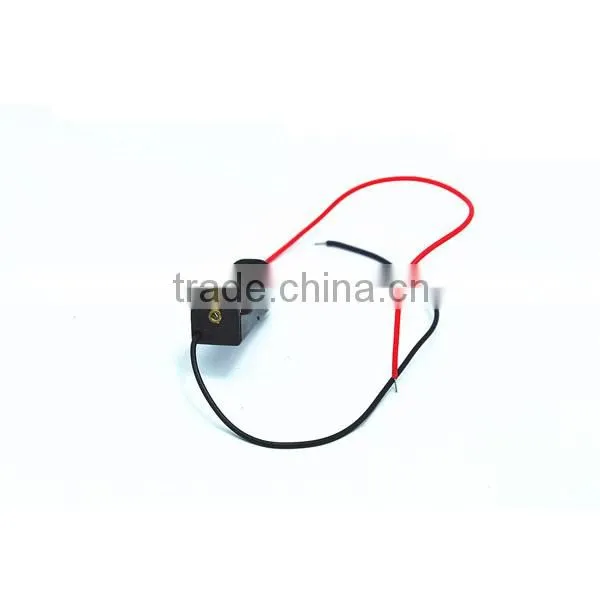 single N Cell (UM-5*1) Black Plastic Battery Holder With Wire Lead