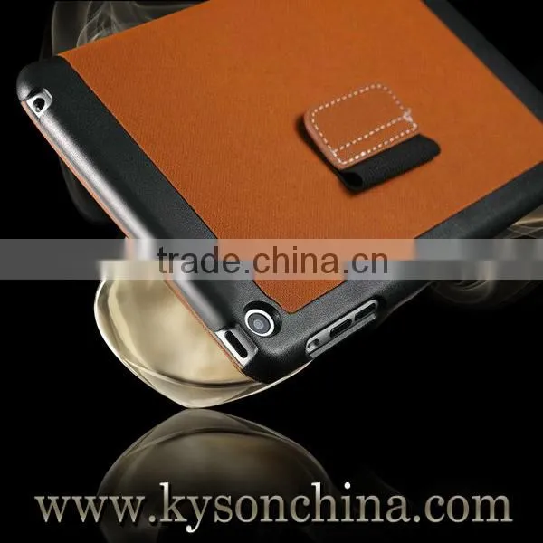 Premium leather cute tablet cover accessories, for ipad leather case