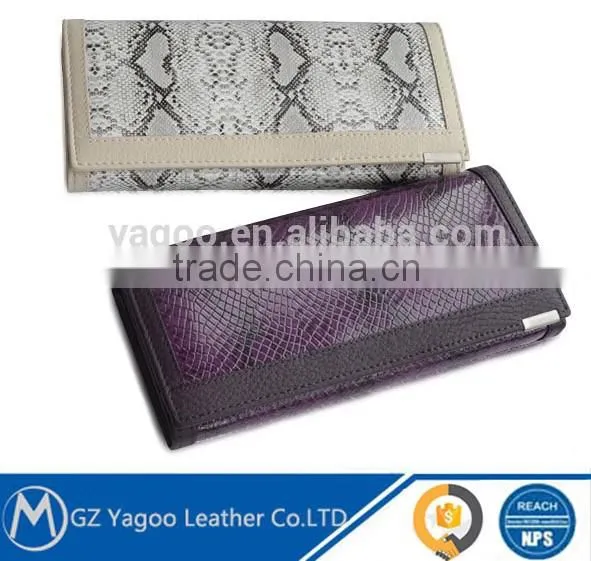 2016 factory price cheap designer slim wallet for women