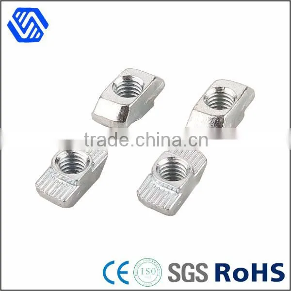 T slot stainless steel & steel t nut