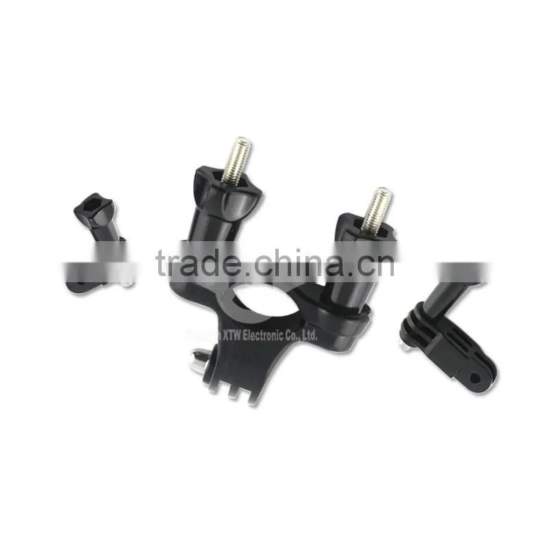 Bicycle Handlebar / Seatpost Clamp with Three-way Adjustable Pivot Arm for Gopro Hero 3+/3/2/1/4 Session