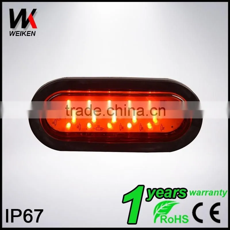 WEIKEN Competitive price led auto lighting truck tail light tractor rear light