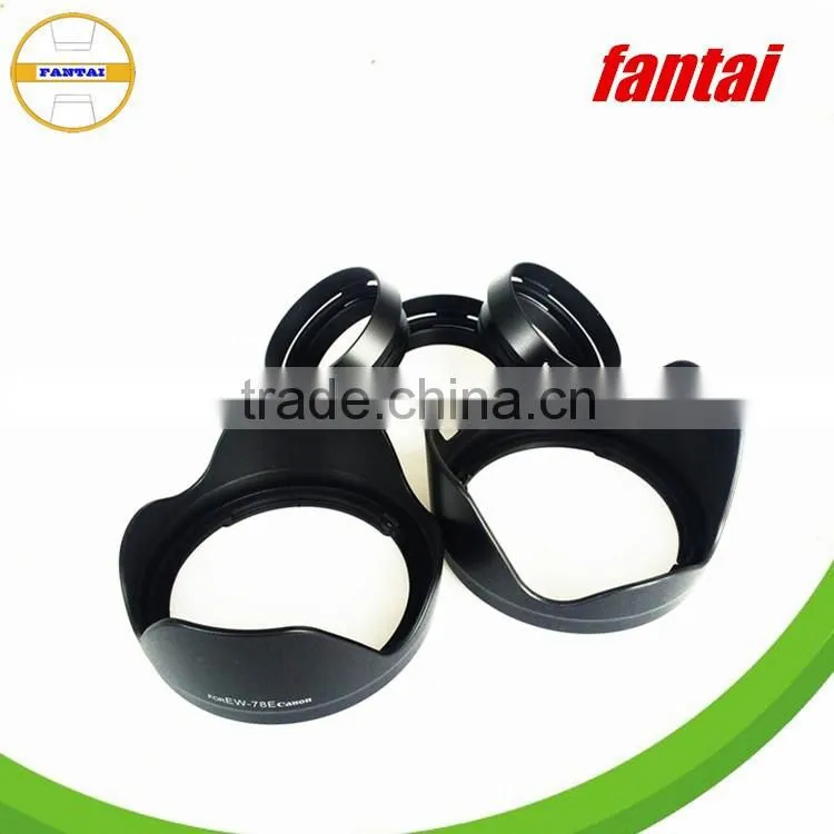 82mm lens hood, plastic camera lens hood,petal lens hood,EW-78E camera lens hood, 82mm rubber lens hood