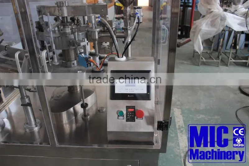 Micmachinery good quality and after sale service grease tube filling machine toothpaste tube filling machine