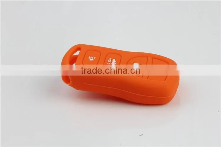 2016 China Manufacturer Cheap 4 Bottons Protective Soft and Durable Silicone Car Key Cover