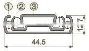 locking slide undermount full extension drawer slide