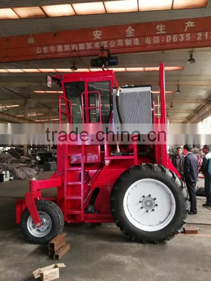 self propelled compost turner machine