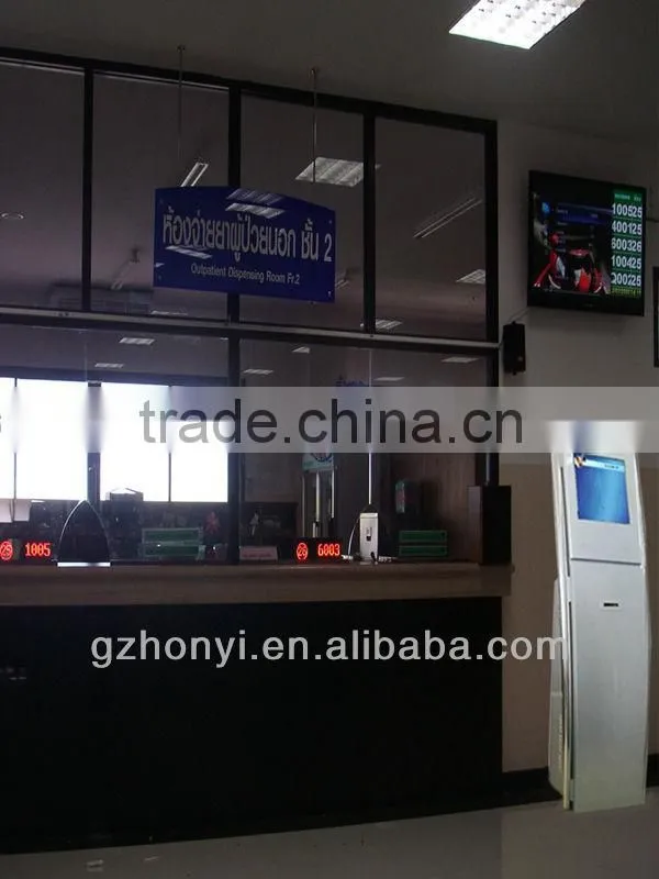 Automatic Bank/Electric/Hospital/Telecom Wireless Queue Management System