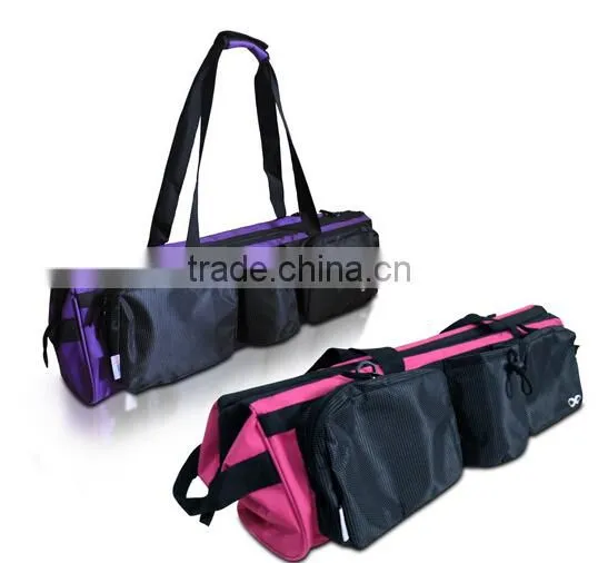 Multipocket fashionable durable waterproof yoga mat bag