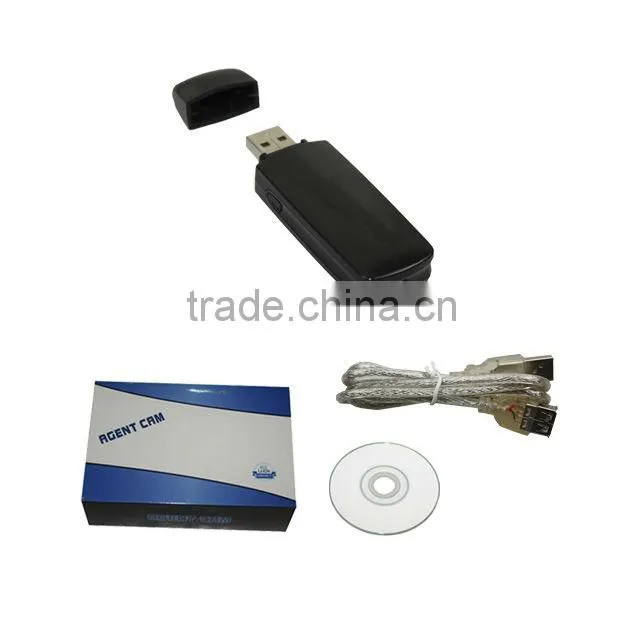 Hidden Digital Camera USB Drive DVR Mini Camcoder 30fps 720*480P 4GB MAX 32GB JVE3333-1