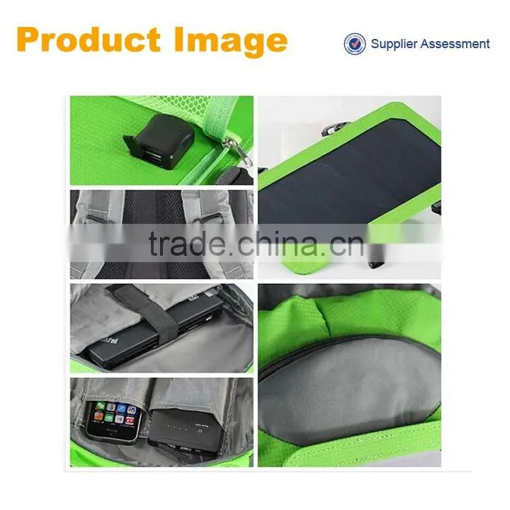 sannovo bulk high quality stylish outdoor solar power backpack for unisex