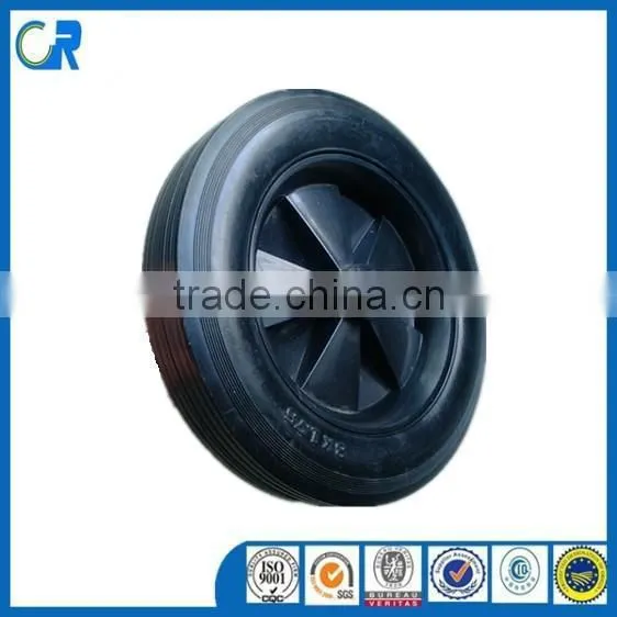 Used in hand trolley wide plastic wheels