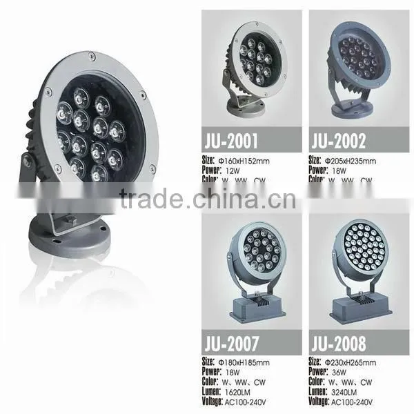 outdoor projector IP65 rgb 18w top selling led flood lights