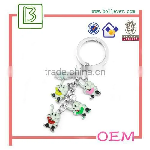 enamel camel shaped keychain gift