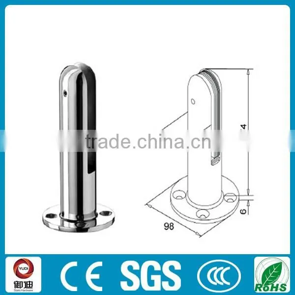 cheap flange glass pool fence aluminium spigot manufacturer