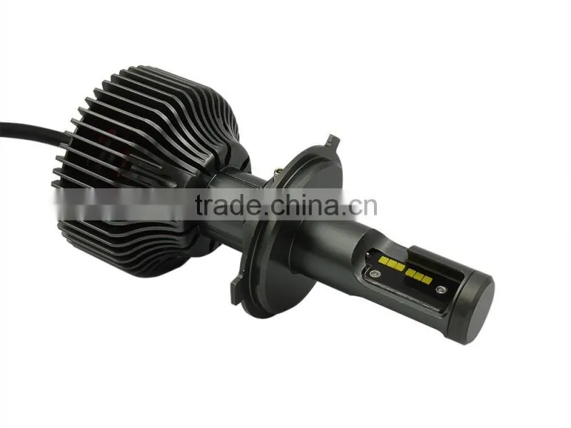 CSP LED Headlight Bulbs Kit - car kit H11 (H8, H9) - 30w 4200Lm 6000K led light warm white CSP - 1 Year Warranty