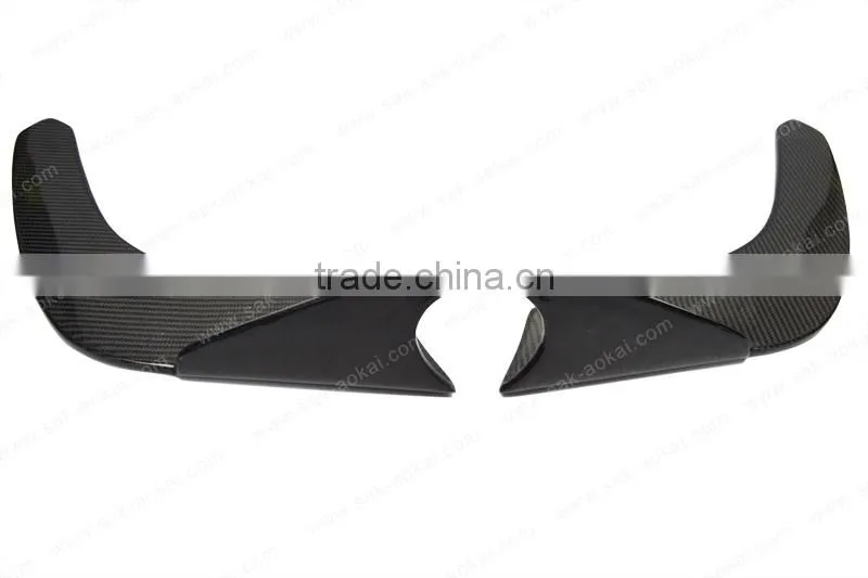 Universal Car Body Kit Carbon Fiber Front Lip Splitters Bumper