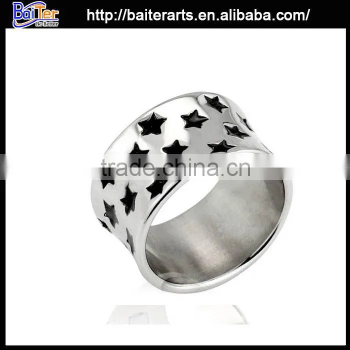 Elegant men's titanium ring blanks,316L stainless steel ring blanks
