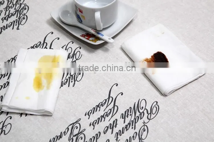 cloth cutting table , church table cloth, linen table cloth