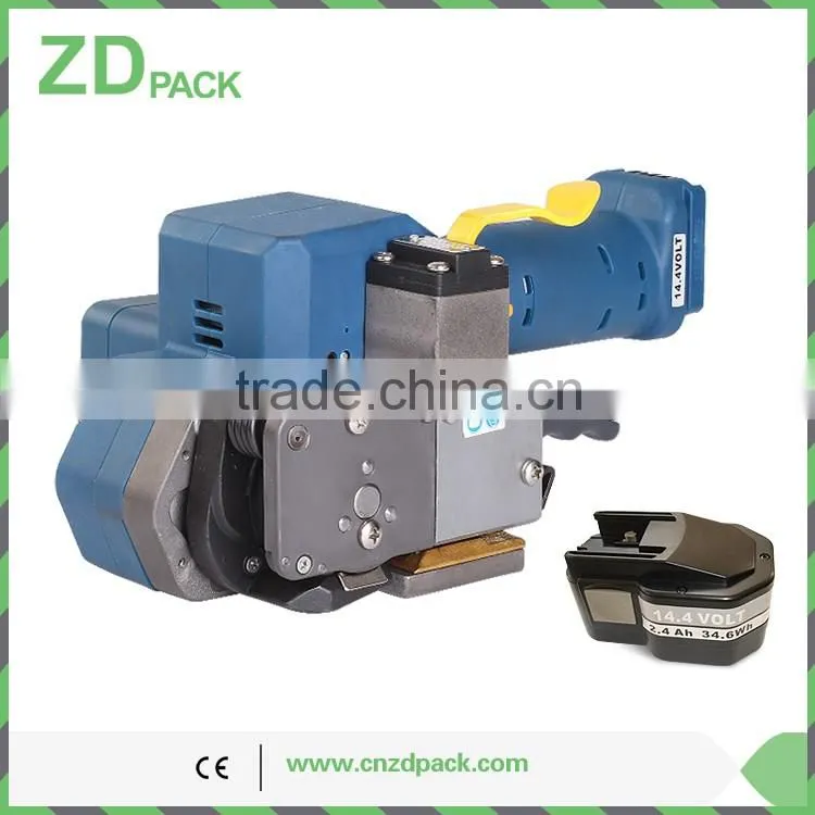 Z323 Manual battery powered plastic band strapping tool for packing 16-19MM