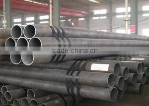 2 inch red paint erw low carbon steel round pipe with thickness 2.3mm