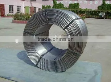 Silicon calcium cored wire