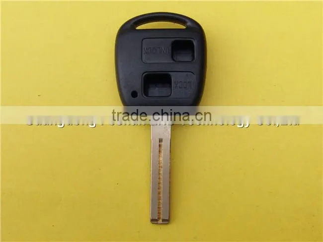 Promotional 2 button remote key shell for Lexus toyota car key TOY 40 blade