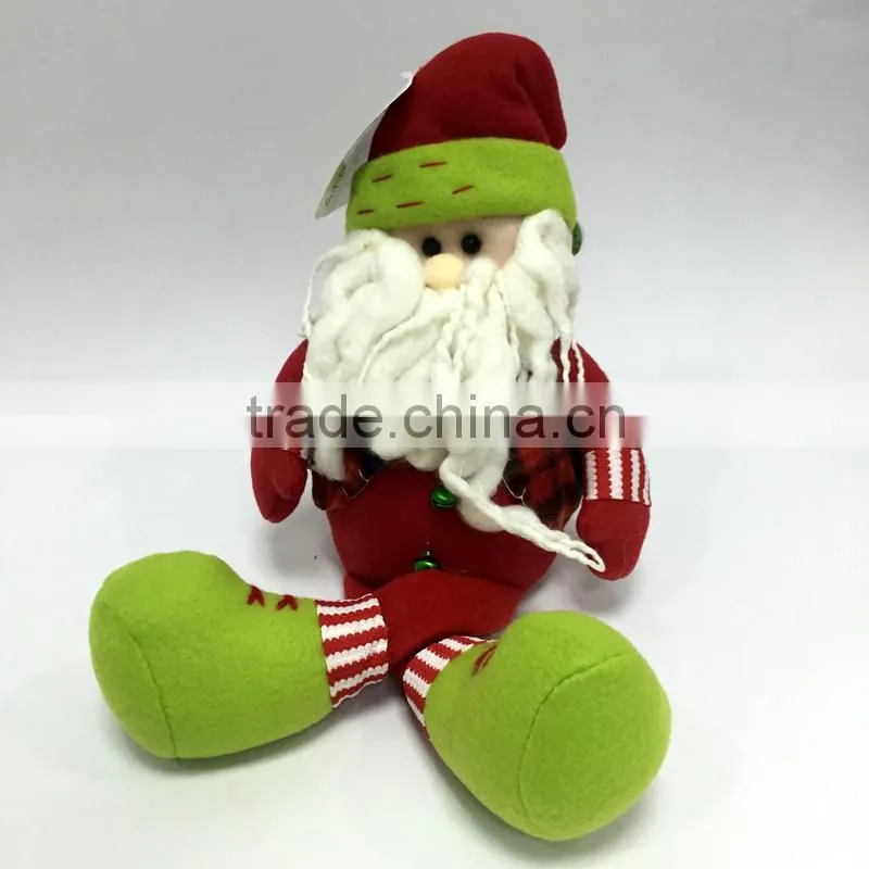CHRISTMAS DECORATION HANGING SANTA, LONG LEG SANTA