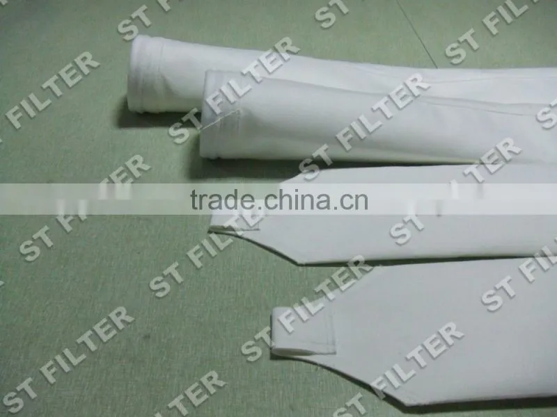 Polyester dust filter bag,cement dust filter bags technology