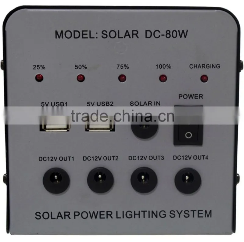 XD-T 10W 7AH new product USB port for 5v home solar r lamp post convertion solar kit 10w