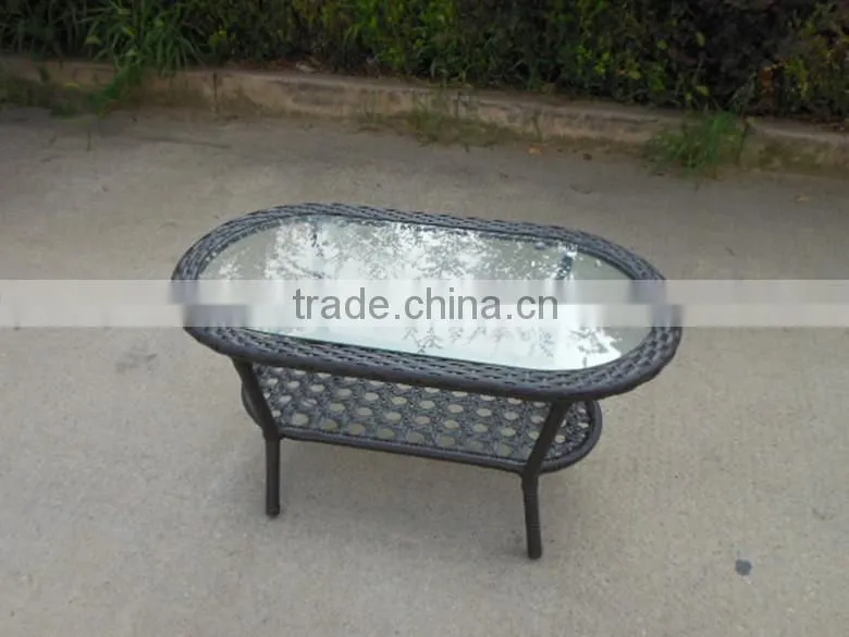 ALUMINIUM OVAL RATTAN FURNITURE