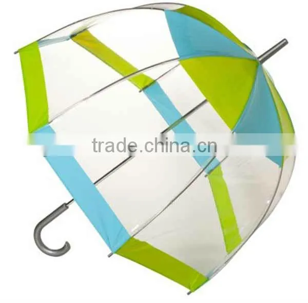 wholesale windproof waterproof mushroom transparent umbrella