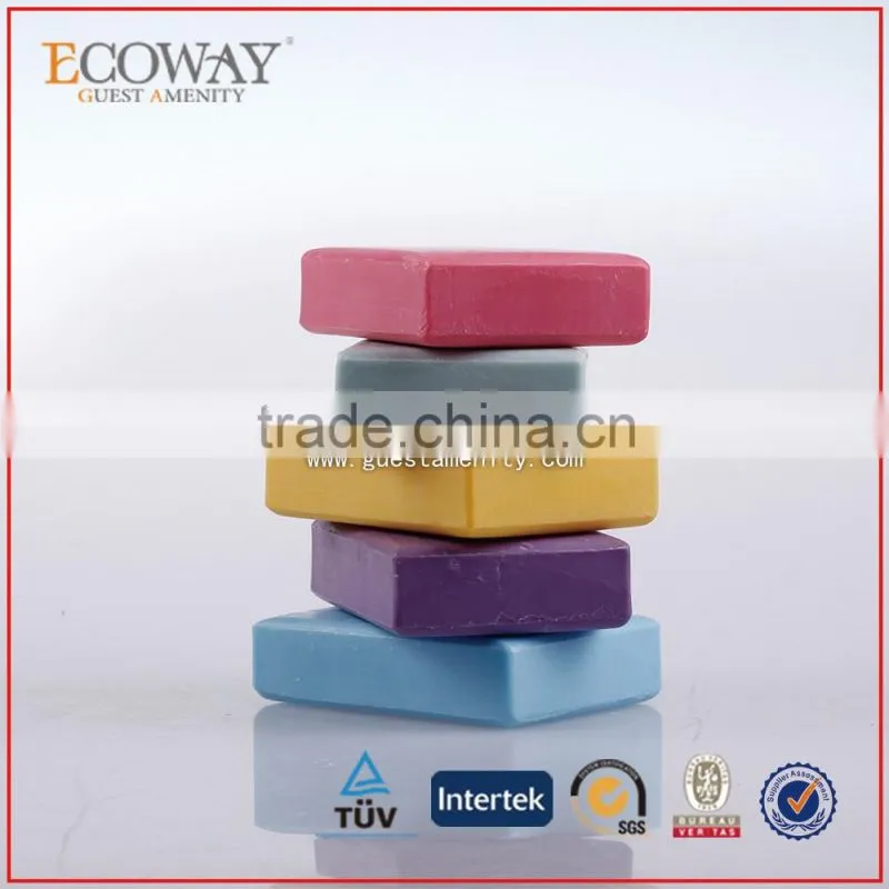 beautiful natural hotel soap best selling square bath toilet soap for hotels