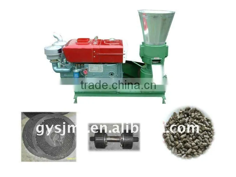 diesel sawdust pellet mill