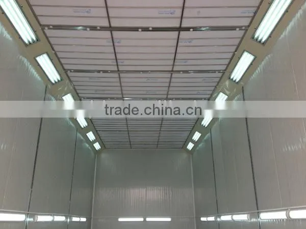 220V 60HZ standard down draft spray booth for trucks and buses