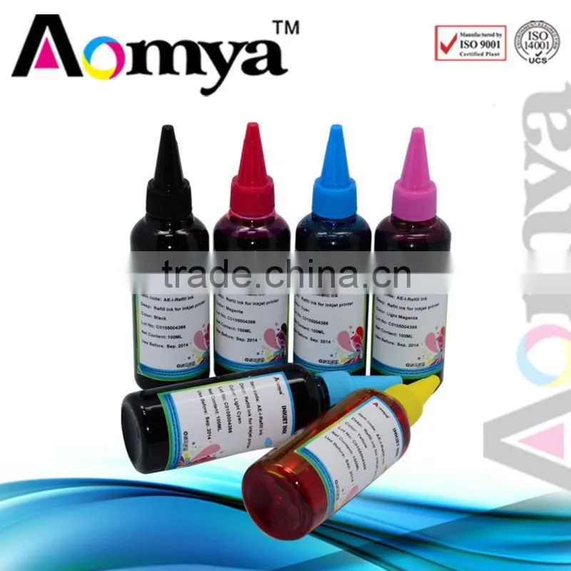 Hot All desktop inkjet universal dye&universal Refill ink&Refill ink for ciss