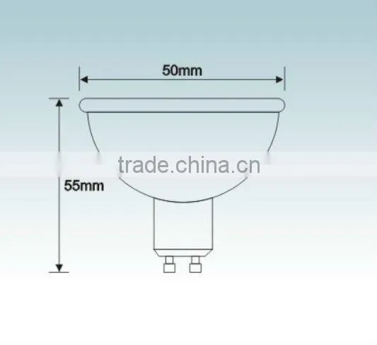6W E14 E27 GU5.3 GU10 LED COB Bulb with Sharp LED Chip